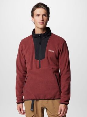 Columbia 1/2 Zip Fleece Jacket Sequoia Grove Men’s 2XL Pullover Nice Casual